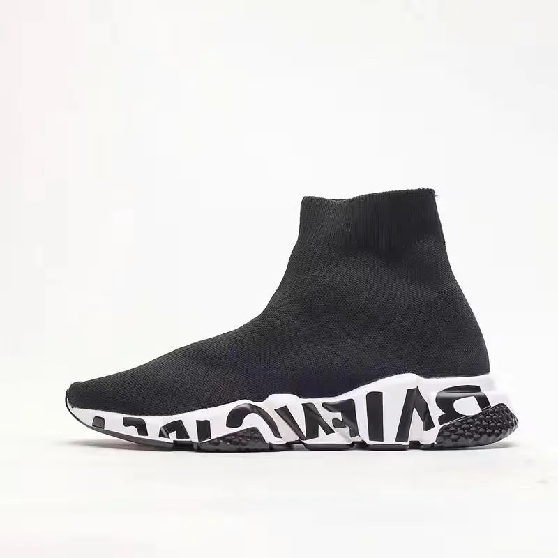 

With Box Designer Balencaigaity Shoes Designer Sock Shoe Casual shoes Platform mens woman Fly shiny Knit Socks Speed 1.0 Runner Triple JqhK, 11