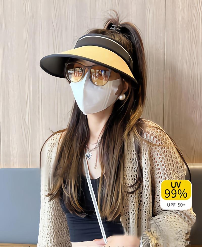 

Wide Brim Hats Summer For Women Straw Beach Hat Visors 2023 Fashion Bonnets Sun Ladies And Caps Helme Sunbonnet Roll Up, Black