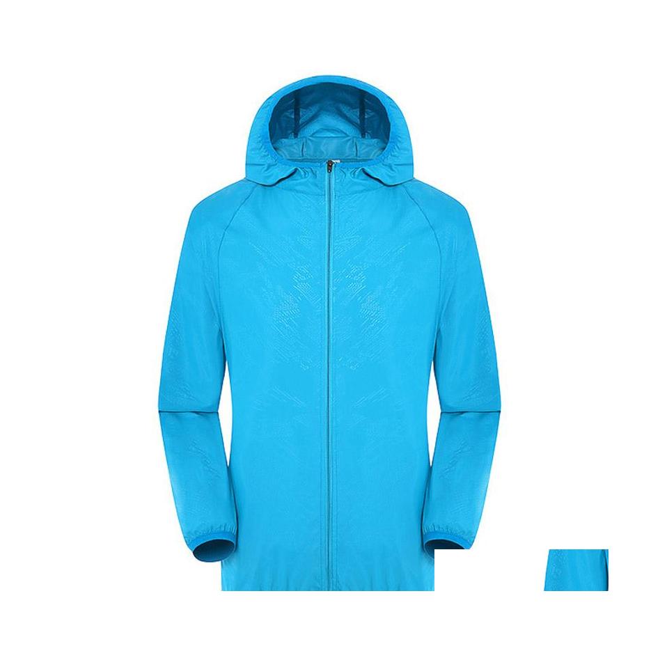 

Outdoor Jackets Hoodies Men Women Quick Dry Hiking Jacket Waterproof Sun Protection Antiuv Coats Sport Skin Jackets Rain Wear Drop D Dheba, Multi