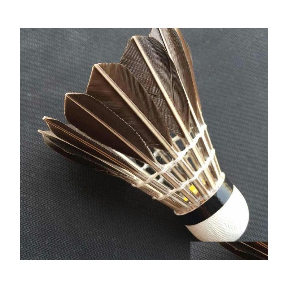 

Badminton Shuttlecocks Game Balls Black 12 Pieces 5 Dozens Training Ball Drop Delivery Sports Outdoors Racquet Dhriq