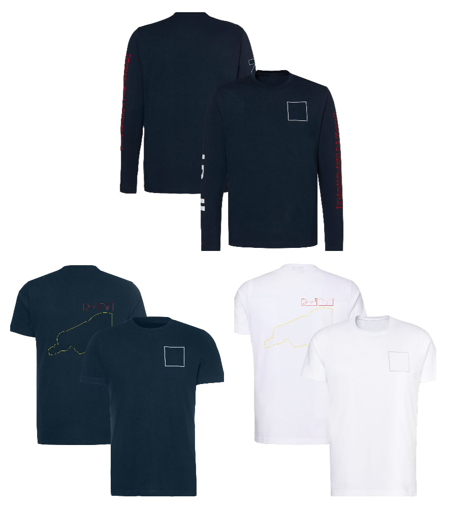 

New F1T-shirt men's quick-drying round neck racing suit plus size team coat