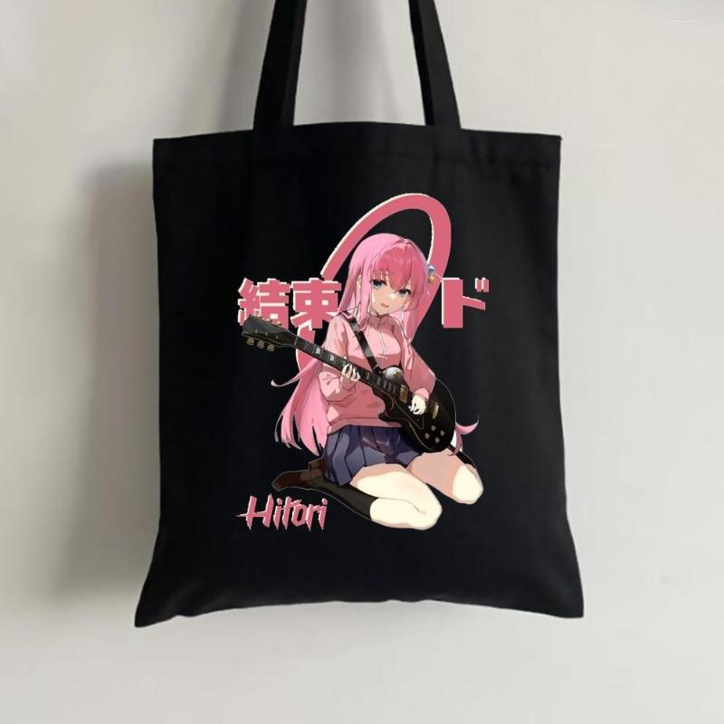 

Shopping Bags Bocchi The Rock Manga Ryo Bag Tote Bolsa Bolso Grocery Net Bolsas Reutilizables String Ecologicas Sacolas, 72082