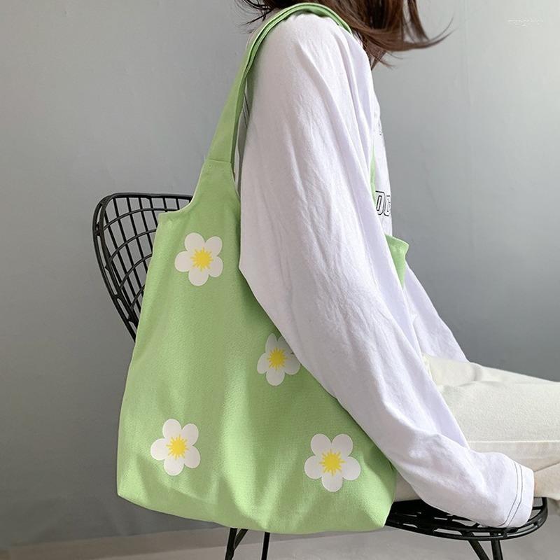 

Evening Bags Women's Canvas Shoulder Bag 2023 Large Cotton Cloth Tote Shopper Shoppers Fabric Hand Student Shopping Ladies Handbag, Black