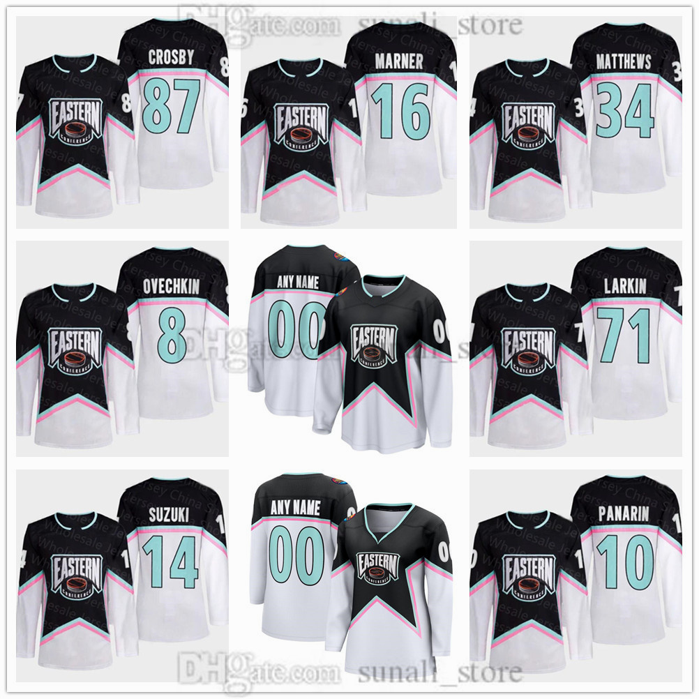 

2023 All Star Hockey Jerseys Stitched Men Women Youth, Youth black