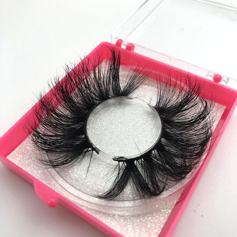 

False Eyelashes Buzzme Real Eye Lash 25mm Dramatic Crossing Thick Makeup Beauty Tools