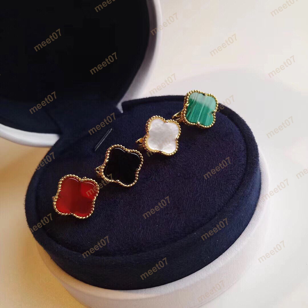 trèfle designer boucle d'oreille Clover Studs bijoux taille moyenne dames boucle d'oreille en argent Sterling boucle d'oreille pour les femmes cl