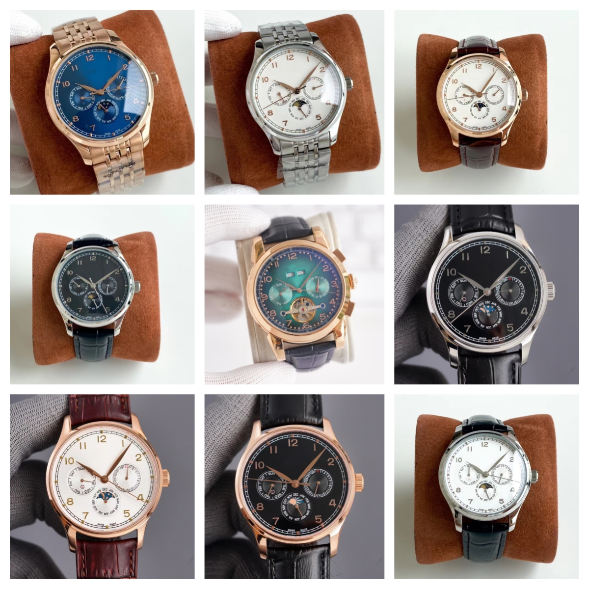 

Montre de luxe men Watches 42mm automatic mechanical movement steel case luxury watch Wristwatches luminescent 05, As picture