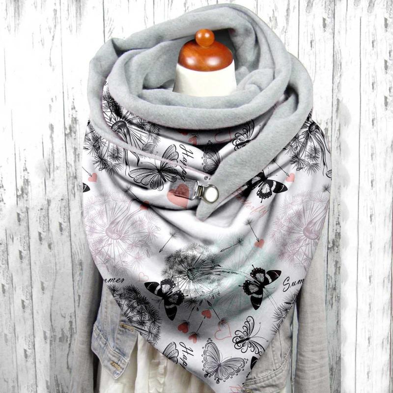 

Scarves Printing Multi Purpose Scarf Fashion Shawl Retro Female Women