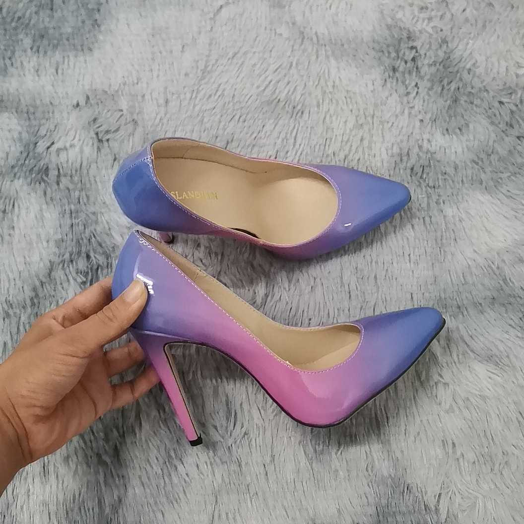 

Dress Shoes LOSLANDIFEN Women Pumps 13 Style New Classic 11cm Sexy Pointed Toe High Heels Faux Suede Black Office Party Red Wedding Shoes G230203, Style 4