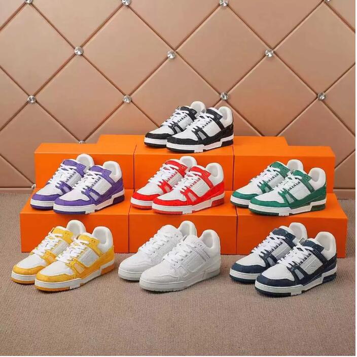 

2023 designer Luxurys Casual shoes for men womens white Natural Green grey Cream Black UNC Burgundy Purple mens sports sneakers trainers