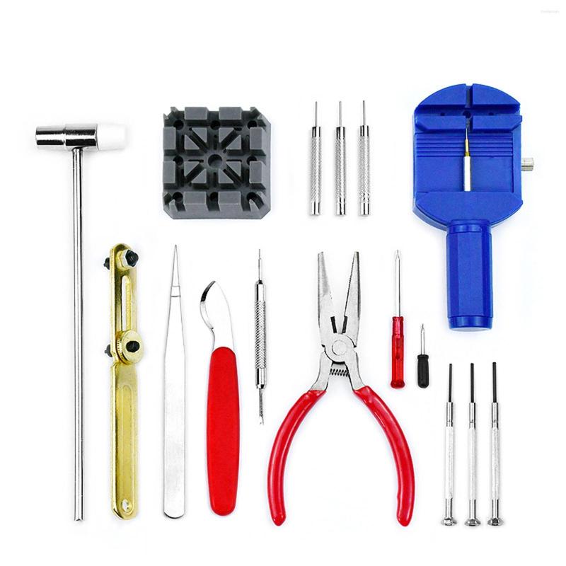 

Watch Repair Kits 16Pcs Tool Kit With Carrying Case Includes Link Remover Holder Opener Multifunctional Accessory