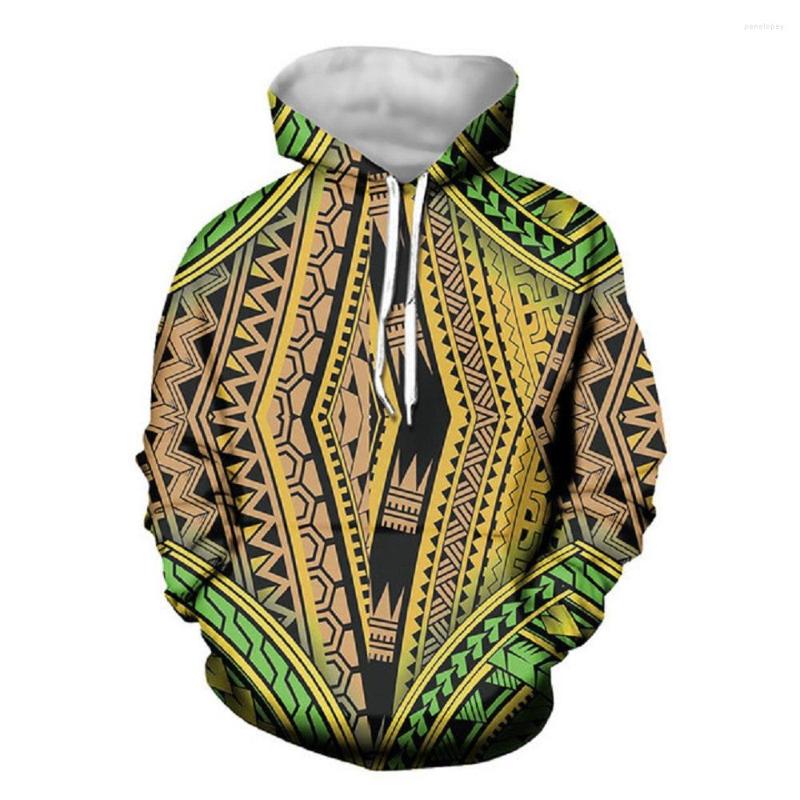 

Men's Hoodies OEM/ODM Style Polynesian Traditional Tribal Printing 3D Hoodie Men Custom Clothing Manufacturers Guam Tahiti Samoa, Hx399z72w
