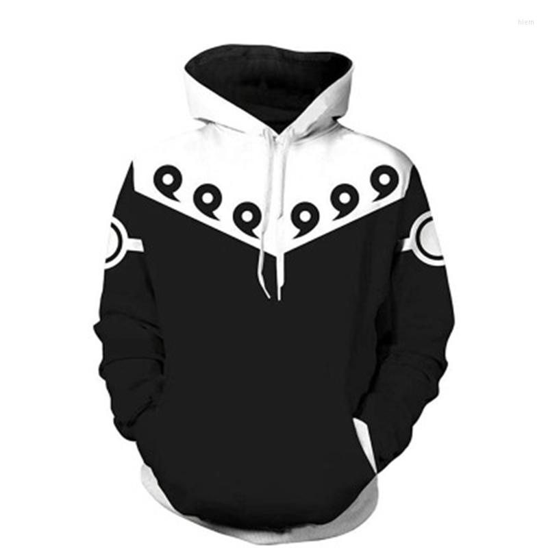 

Men's Hoodies Hooded Collar Fire Shadow Cartoon 3D Digital Printing Long Sleeve Pullover Coat Sweater Hoodie L24, Style2