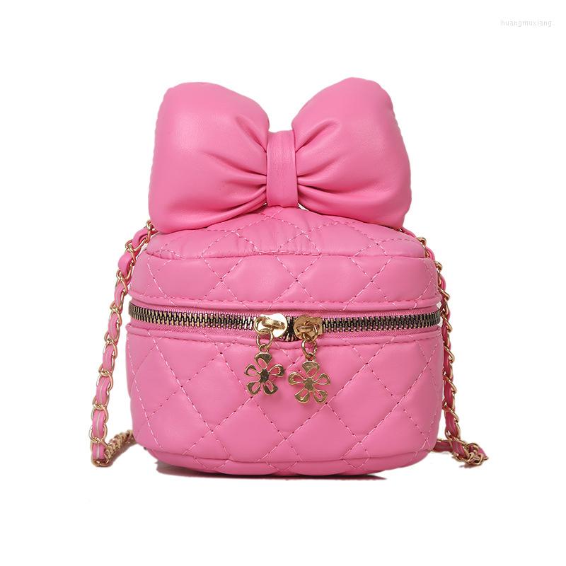 

Evening Bags 2023 Shoulder For Women Box Shape Bag PU Leather Purse Chains Bowknot Crossbody Handbag, Black