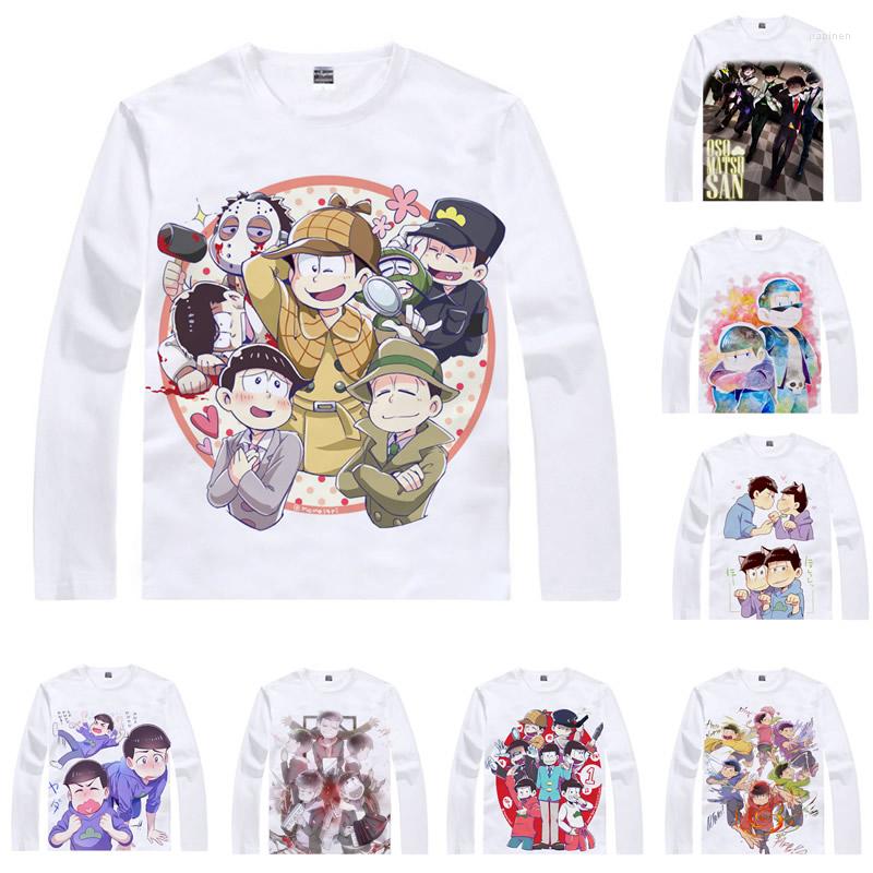 

Men' T Shirts Coolprint Anime Shirt Mr. Osomatsu Matsuno T-Shirts Multi-style Long Sleeve Osomatsu-kun Cosplay Motivs, Style 14