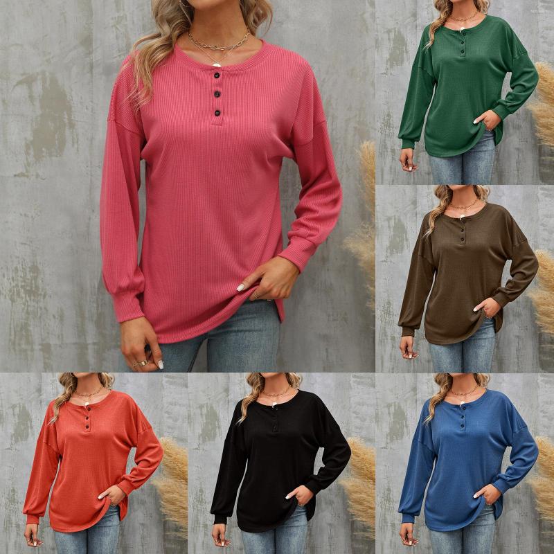 

Women' Blouses Long Sleeve Shirts For Women Lightweight Crew Neck Casual Tunic Tops, Green