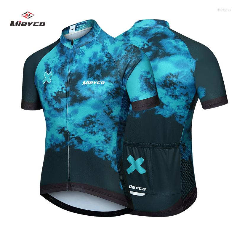 

Racing Jackets Man 2023 Cycling Jersey Blue Short Sleeve Bike Wear Clothing Highway Anti-sweat Sports Shirts Tops, Red