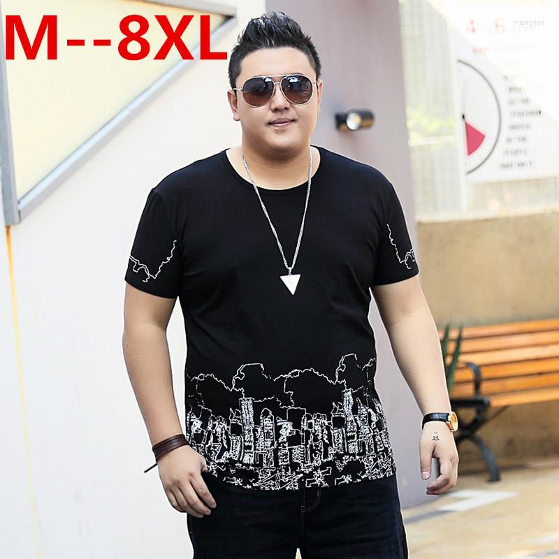

Men's T Shirts 10XL 8XL 6XL Casual Fireworks Printing T-shirt Brand Clothing Hip Hop Letter Print Men Shirt Short Sleeve Anime Tees
