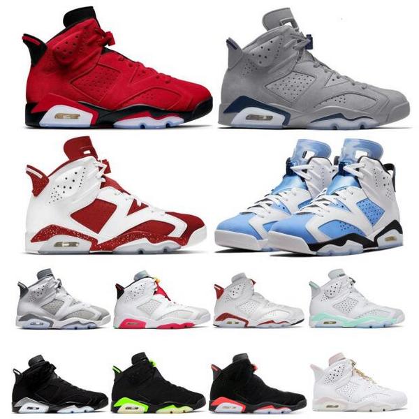 

Georgetown 6 Basketball Shoes Jumpman 6s Carmine Cool Grey UNC White Chrome Metallic Silver 2023 Men Woman Trainers Sneakers, Cream
