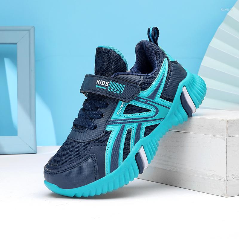

Athletic Shoes Sport Children For Kids Sneakers Boys Casual Girls Breathable Mesh Leather Running Trainers Footwear, Skyblue(mesh)