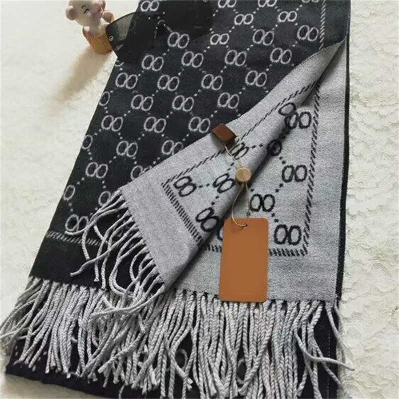 

Thicken designer scarf winter luxury scarves for women big classic letters echarpe comfortable pink black casual smooth warm outdoor cashmere scarfs