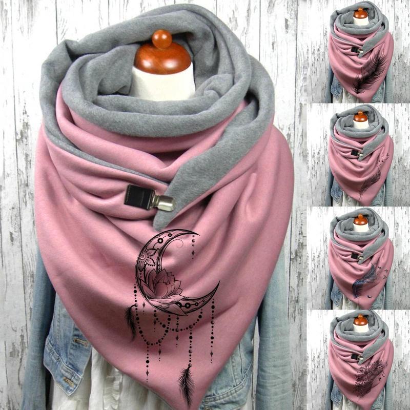 

Scarves Casual Warm Shawls Soft Fashion Women's Printed Mens Carnival Headdress Woman Hat Scarf Womens Scarfs And Wraps