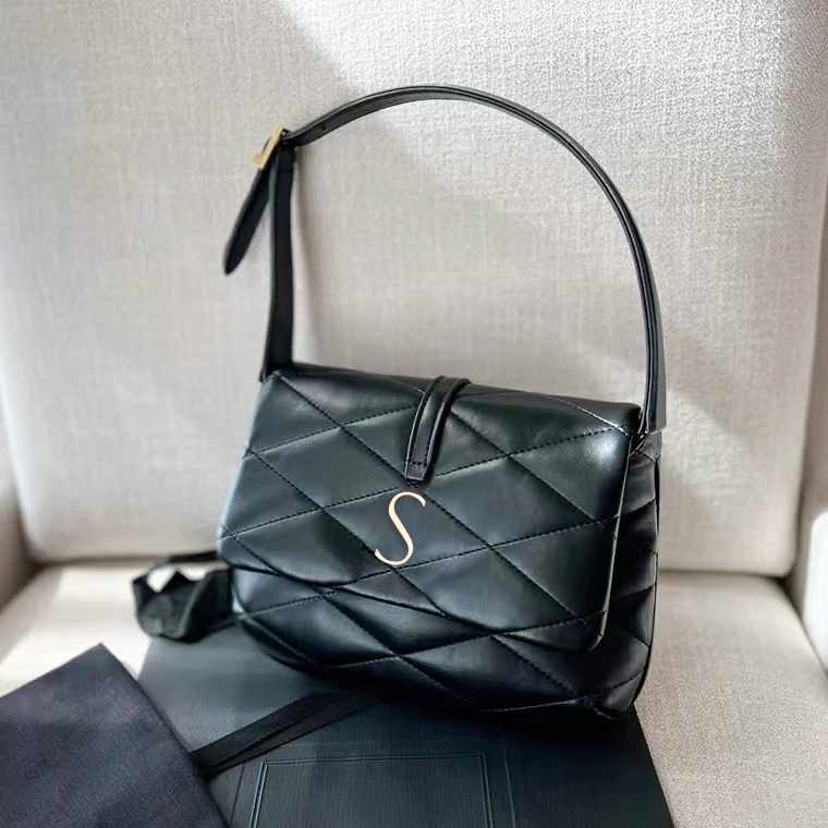 

Underarm classic sLe 57 Shoulder Bag Luxurys Designers Hobo totes Womens mens quilted over lock Handbag fashion Crossbody Genuine Leather famous wallet flap bags, White