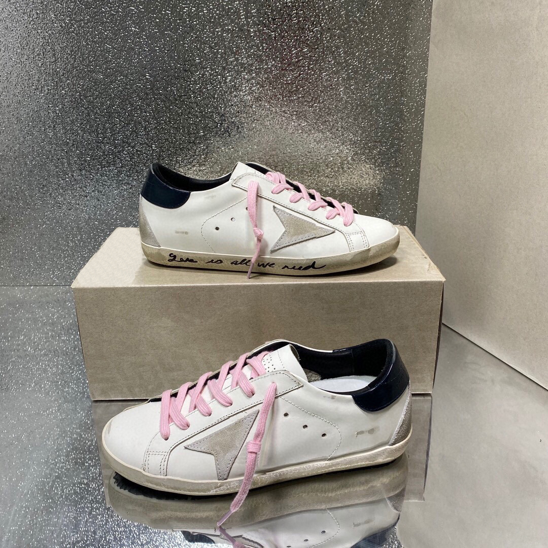 

Designer fashion V-Star sneakers nappa leather superstar men women casual shoe golden shoes star distressed dirty goose outdoor sneakers size 35-46, 20