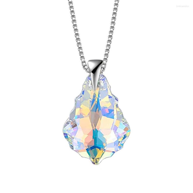 

Pendant Necklaces Hermosa Necklace Woman Jewelry Austrian Crystal Women Fashion Romantic Gift 18 2 Inch