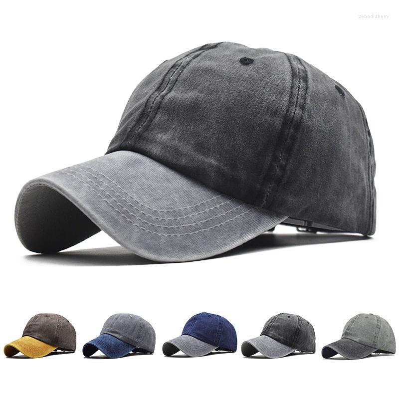 

Ball Caps Vintage Washed Cotton Baseball Cap Patchwork Women Men Snapback Hat Spring Summer Outdoor Visor, Color 2