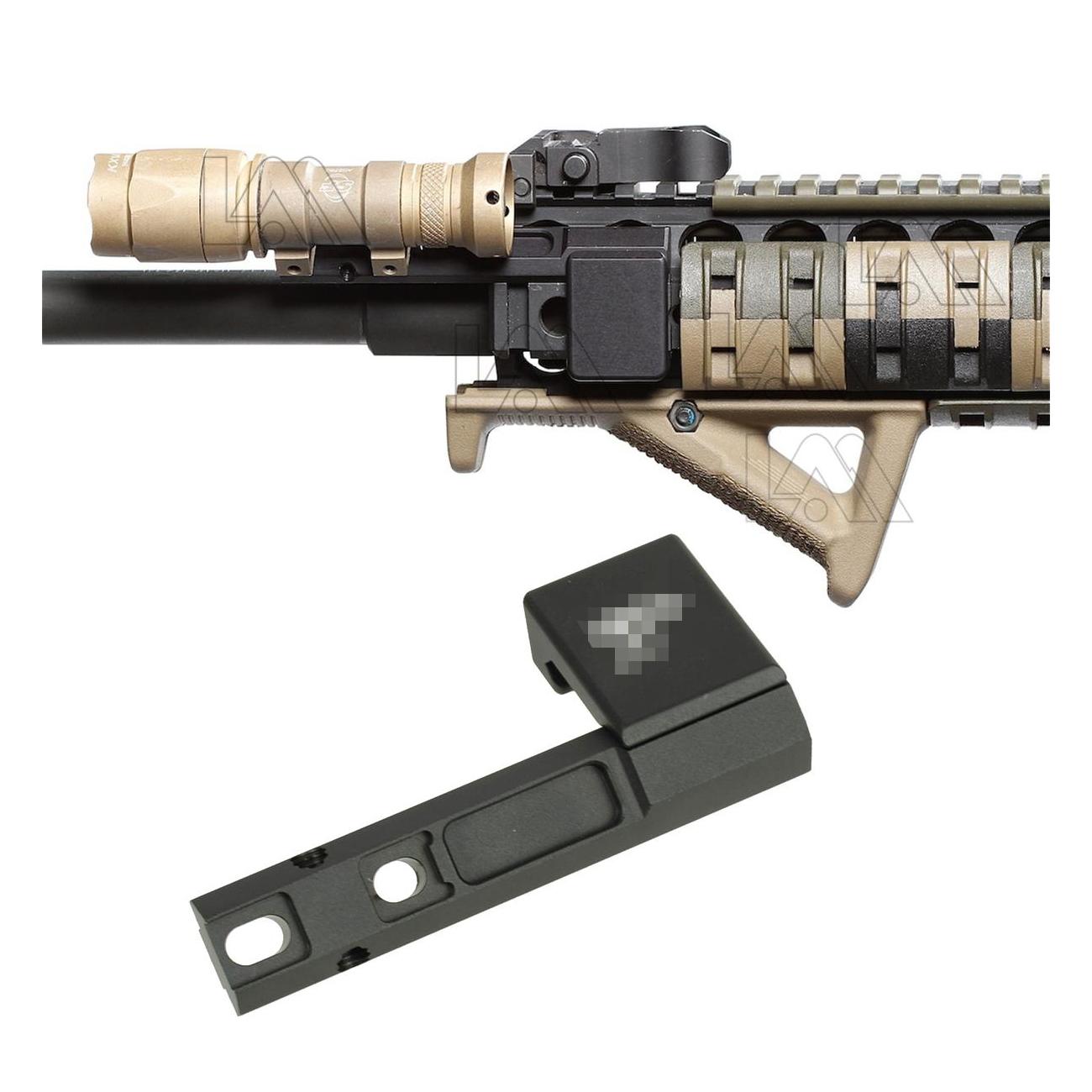 

Flashlights Scout Light Offset Mount For Surefir M300 M600 M300V Series Mounted On Picatinny Weaver Rail Drop Delivery Tactical Gear Dhymw, Black