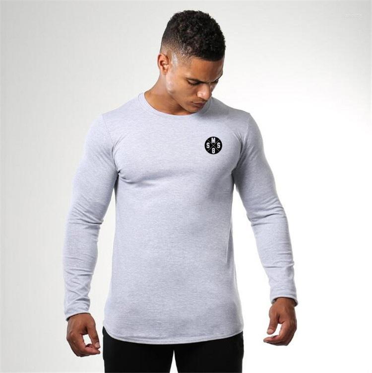 

Men' T Shirts Muscleguys Brand Mens Compression Fitness Long Sleeves Shirt Men Bodybuilding Skin Tight Thermal Slim Fit Workout Tops, White