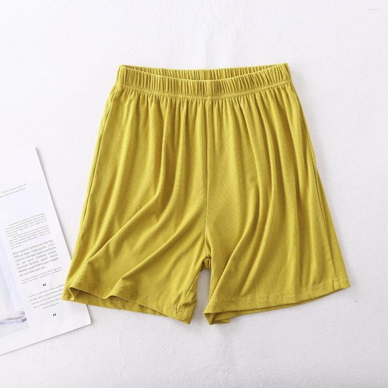 

Women's Sleepwear Summer Women Sleep Bottoms Homewear Solid Color Home Clothing Cotton Casual Elatic Waist Night Shorts Sweatpants Nightwear, Blue