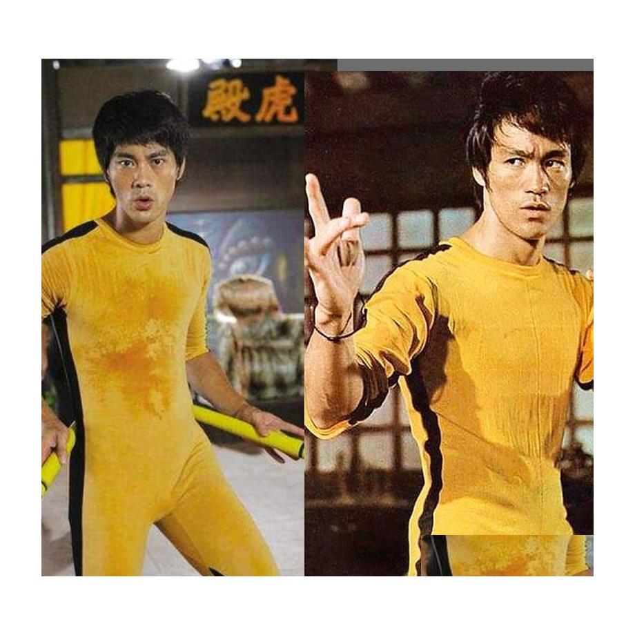 

Martial Arts Sets Deal Jeet Kune Do Game Of Death Costume Jumpsuit Bruce Lee Classic Yellow Kung Fu Uniforms Cosplay Jkd Drop Delive Dh4Yx