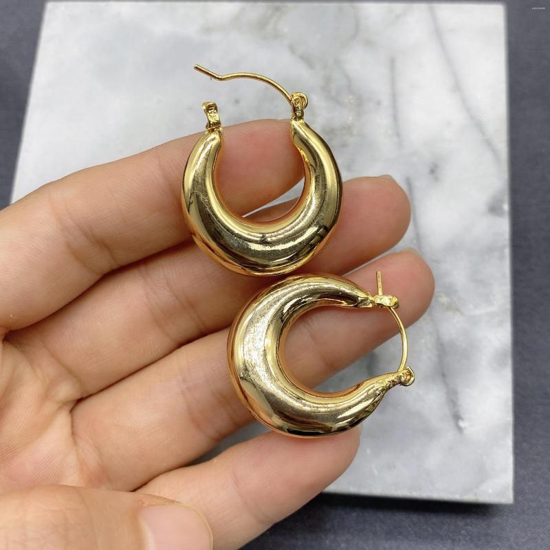 

Stud Earrings 5Paies/Lot High Quality Custom Jewelry Cute Style Gold Color Hoop For Ladies