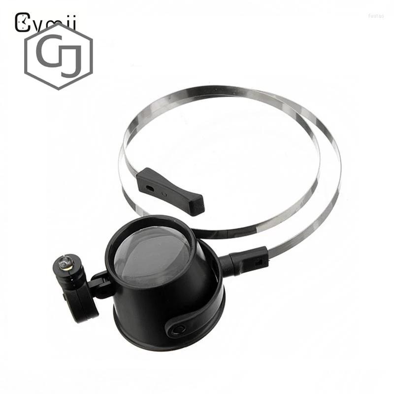

Watch Repair Kits Lowest Price Jewellery Led Lighted 15X Eye Loupe Hands-Free Head Strap Magnifier Watchmakers Tool