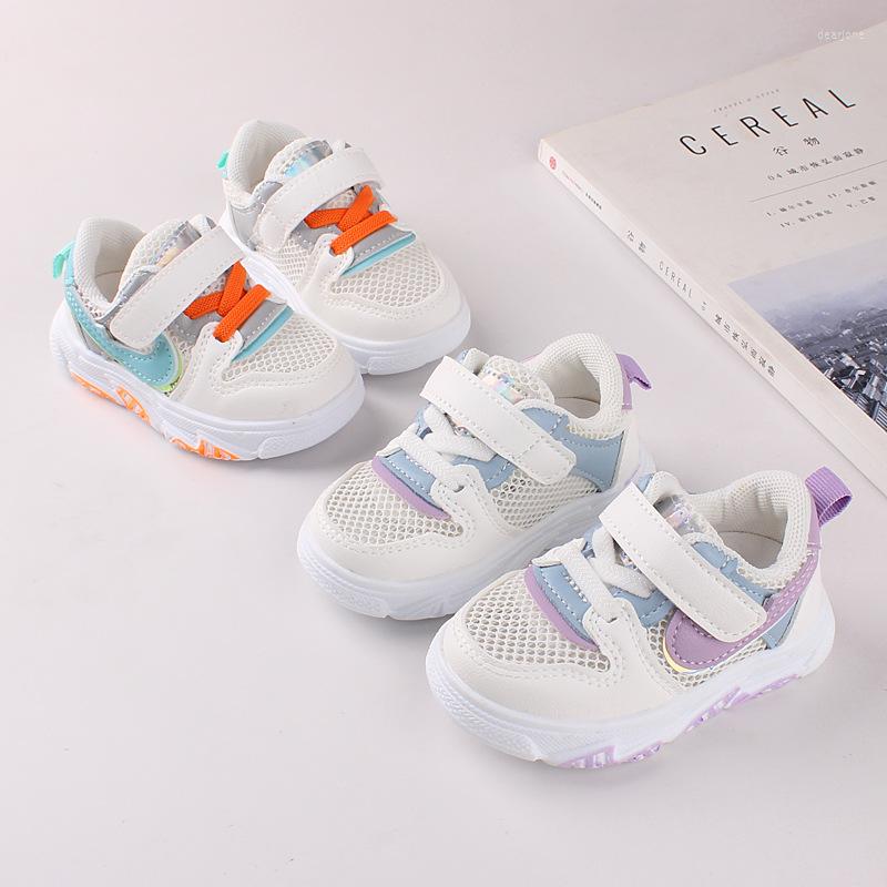 

Athletic Shoes Fashion Autumn Kids Baby Boys Girls Casual Sneakers Little White Breathable Soft Anti-Slip Running Sports, Blue