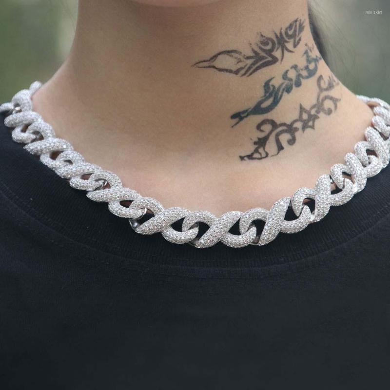 

Pendant Necklaces Endless Loop Necklace Men's CZ