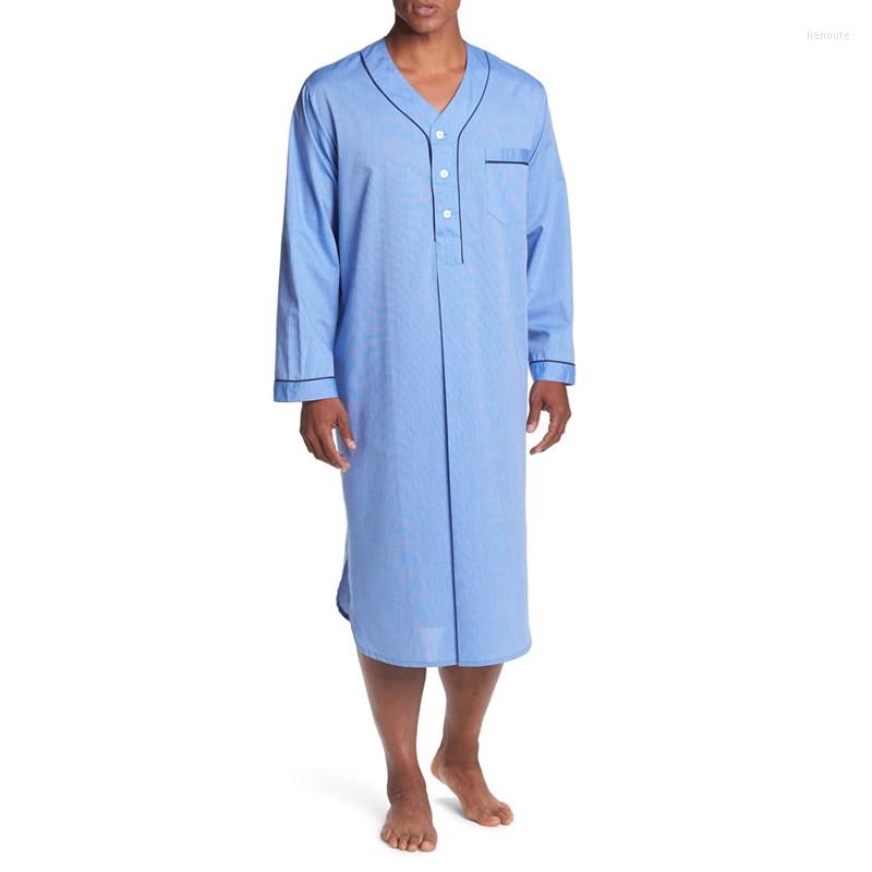 

Ethnic Clothing Man Muslim Long Pajamas Home Robe