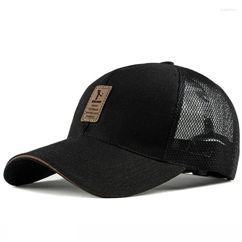 

Ball Caps XdanqinX 2023 Summer Breathable Mesh Cap For Men Women Baseball Adjustable Size Couple Sports Hat Snapback, White