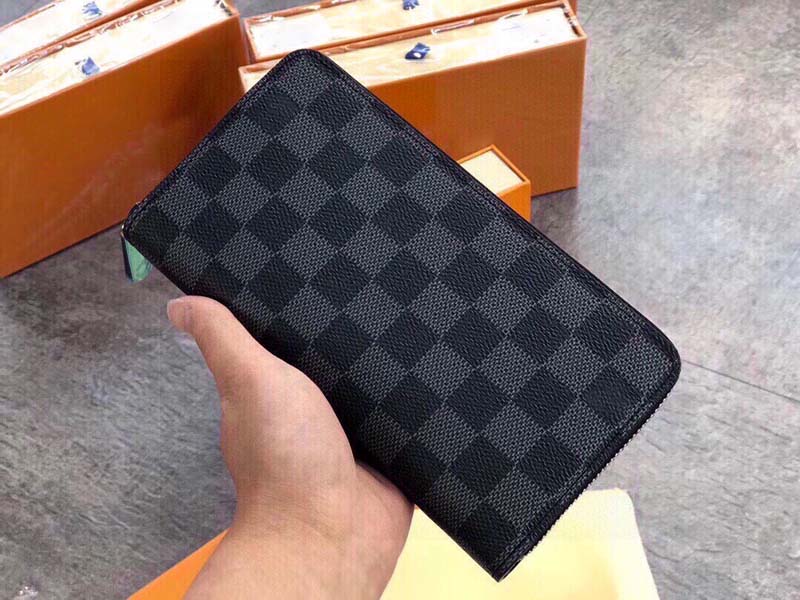 

Designer sarah wallet card holder Imported calfskin embossed large-capacity multi-function folding handbag with zipper, #11