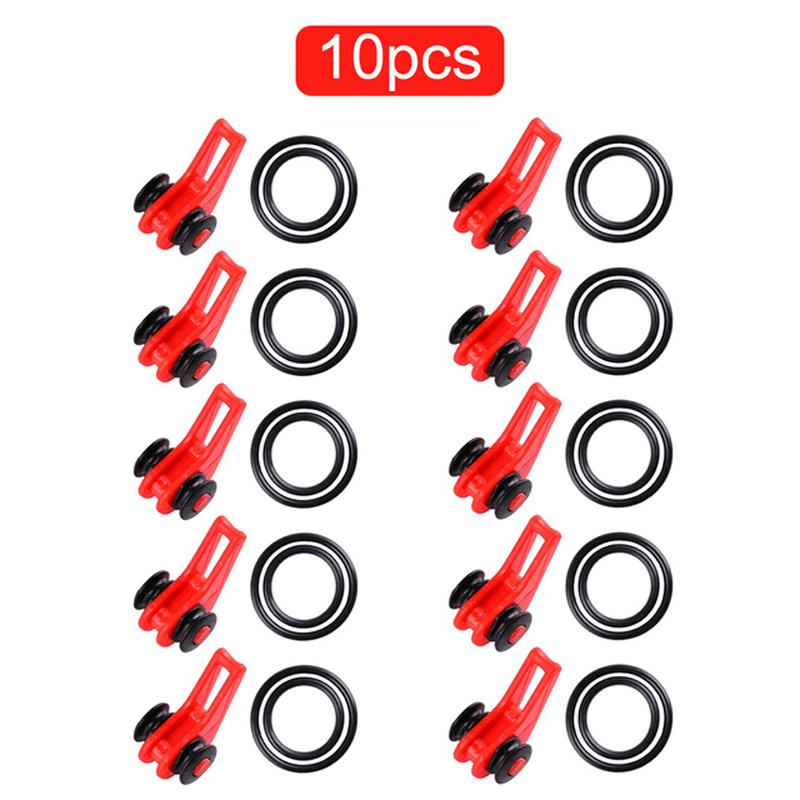 

10pcs/lot Fishing Rod Pole Hook Keeper for Lockt Bait Lure Accessories Jig Hooks Safety Keeping Holder Fishing Tool