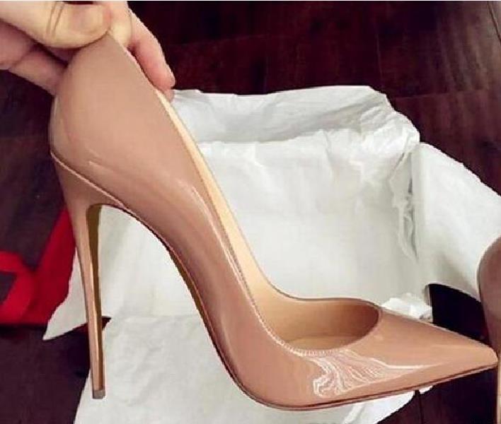 Designer Christians Shoes 2020 Women Shoes Ss High Heels Sexy Pointed Toe 8cm 10cm 12cm Pumps Come with Dust Bags Gxzk