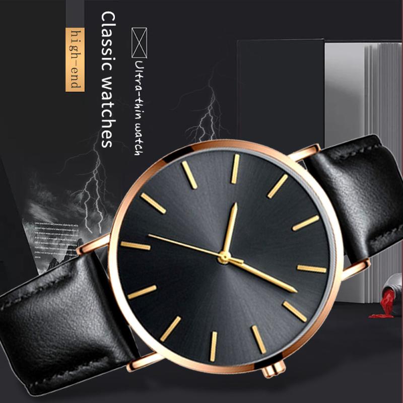 

Wristwatches Men's Watch Fashion For Men Relojes Hombre 2023 Top Sport Watches Leather Relogio Masculino XQ, Bronze