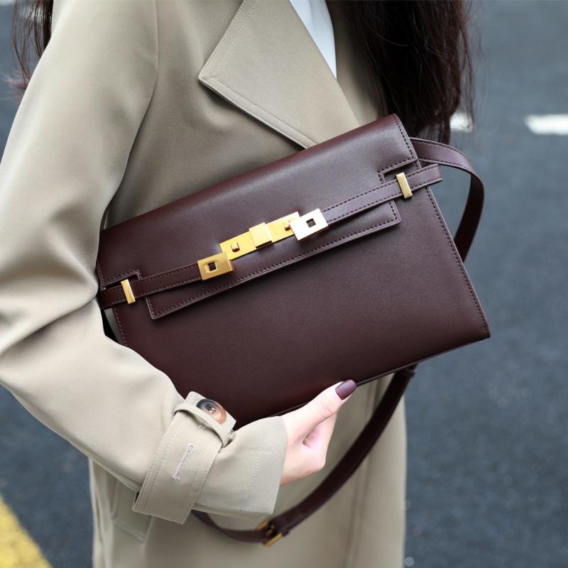 

Evening Bags Arrival Women Genuine Leather Shoulder 2023 High Quality Crocodile Handbags Ladies Messenger Bag Day Clutches BlackEvening, Beige