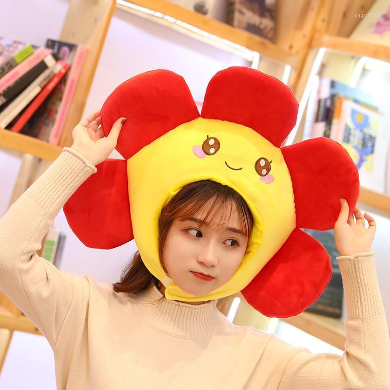 

Beanies Beanie/Skull Caps Cute Sweet Funny Hip Hop Geometric Sunflower Hat Mask Warm Cover Cosplay Po Toy Fashion Headdress, Picture shown