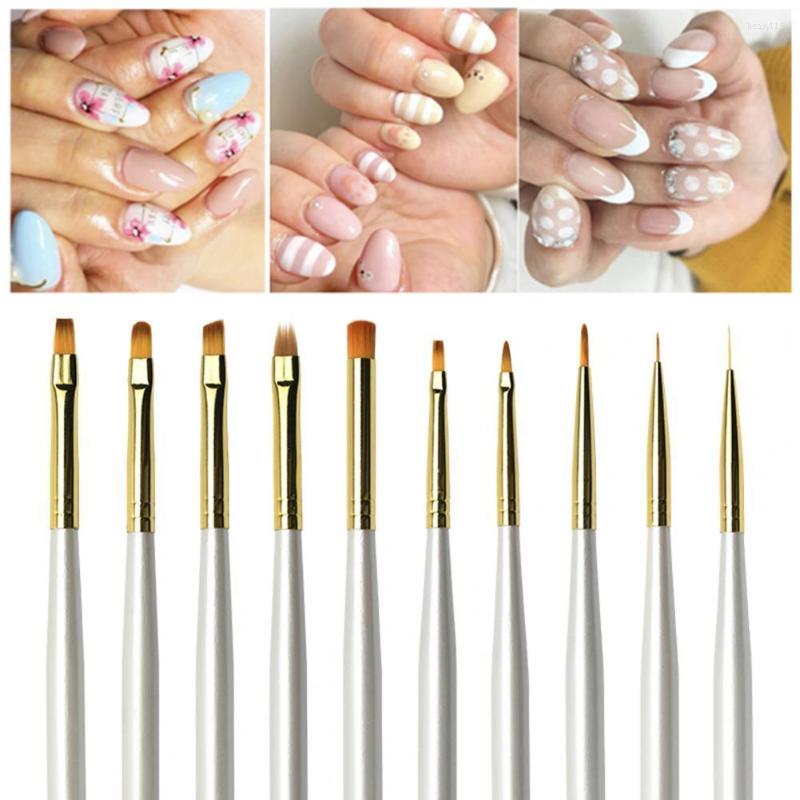 

Nail Art Kits Potherapy Pen Easy To Operate Non-Depilatory Nylon Wool DIY Design Drawing Brush For Salon