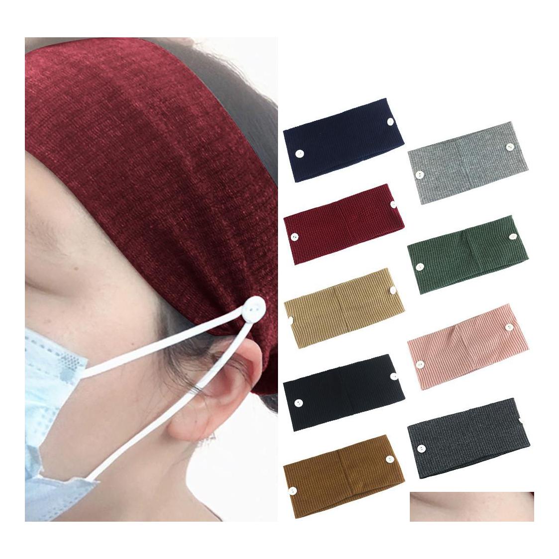 

Headbands Ladies Go Out Widebrimmed Hair Band Sports Yoga Knitted Headband Turban Accessories Opaska Do Wlosow Drop Delivery Jewelry Dhjsk
