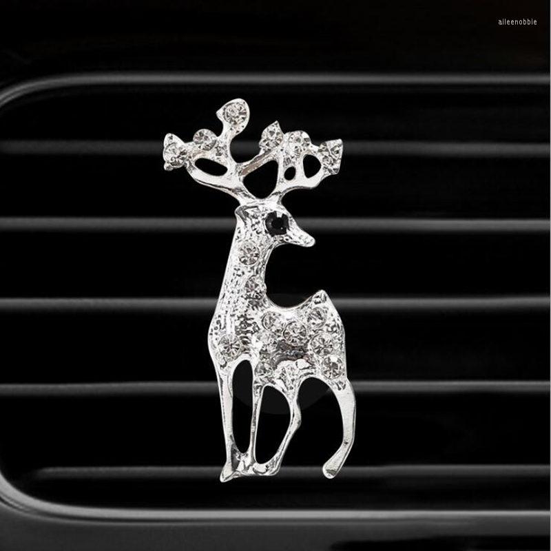 

Car Air Freshener Smell In The Styling Deer Vent Perfume Parfum Flavoring For Auto Interior Accessorie