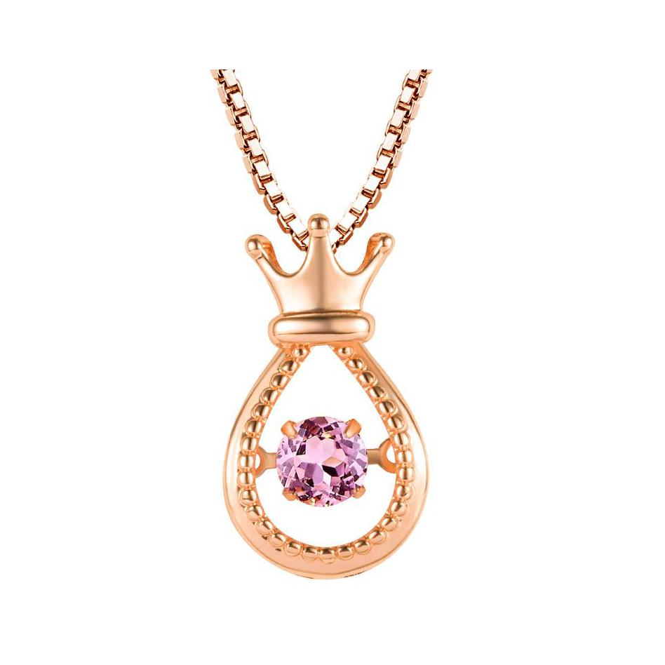 

Pendant Necklaces Gold Sier For Women Crown Water Drop Zircon Necklace Elegant Clavicle Chain Female Simple Wild Vipjewel Delivery J Dhke2